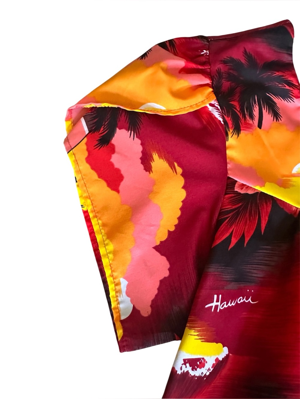 Kalena Fashions Of Hawaii, Hawaiian Muumuu Beach Dress size M vintage - Picture 7 of 8